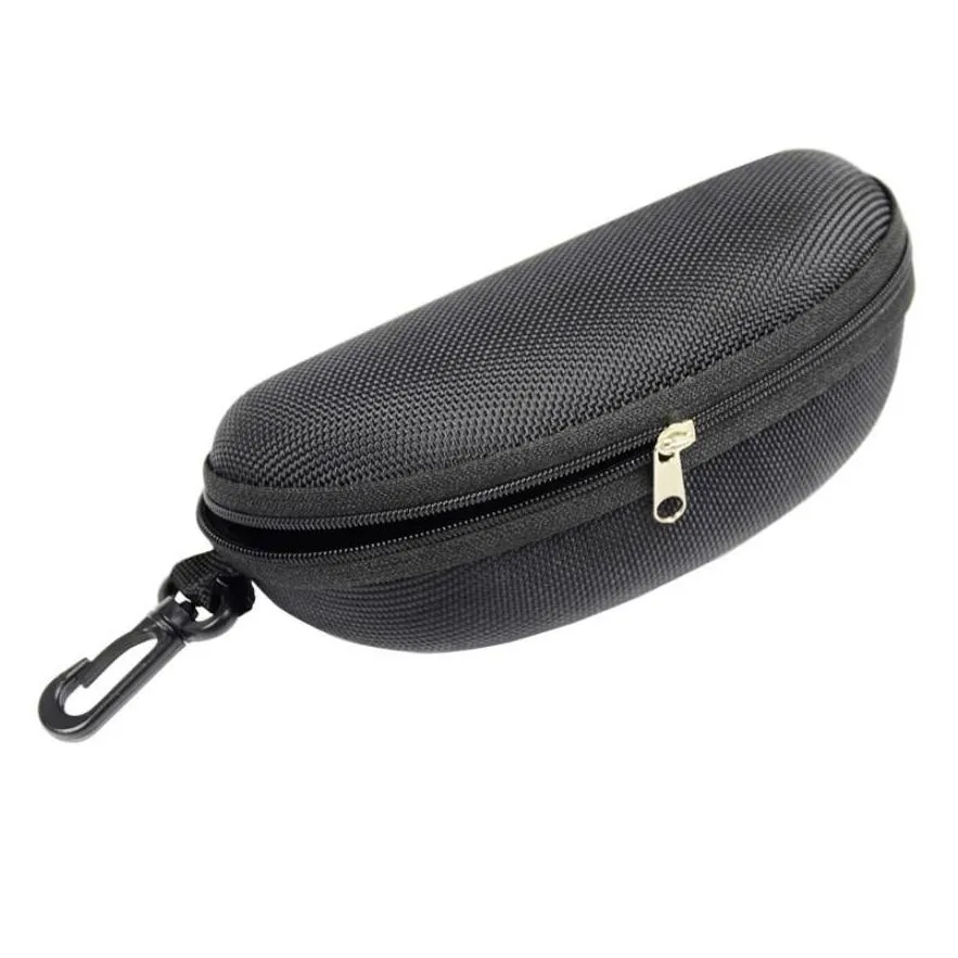sunglasses protector travel pack pouch glasses case sunglasses case lightweight zipper eyeglass shell with carabiner eyewear 12 colors