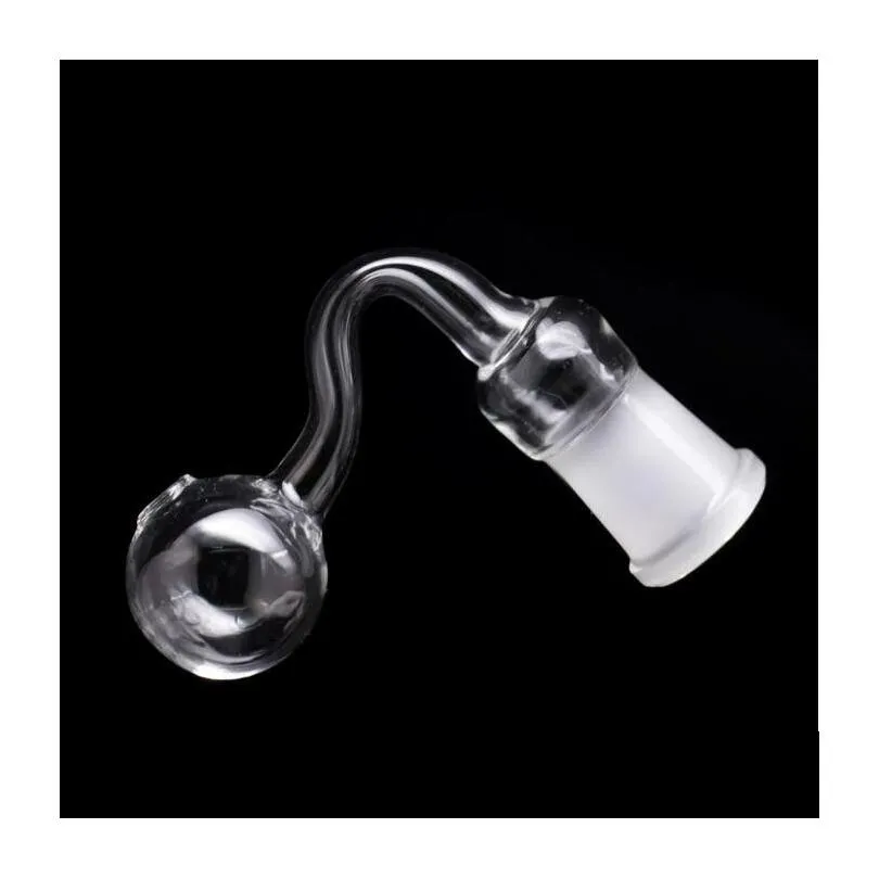 qbsomk 10mm 14mm 18mm male female clear thick pyrex glass oil burner water pipes for oil rigs glass bongs thick big bowls for smoking