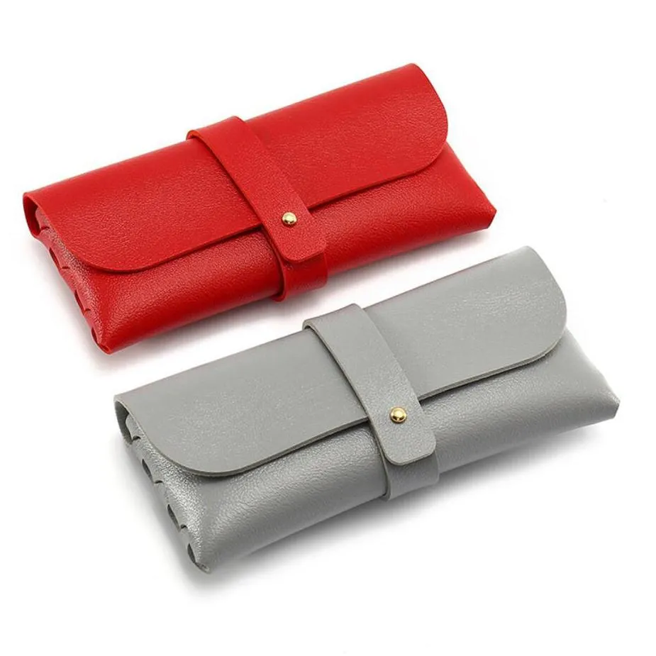 glasses case women leather soft glasses bag fashion portable sunglasses box bag accessories eyeglasses case sunglasses box