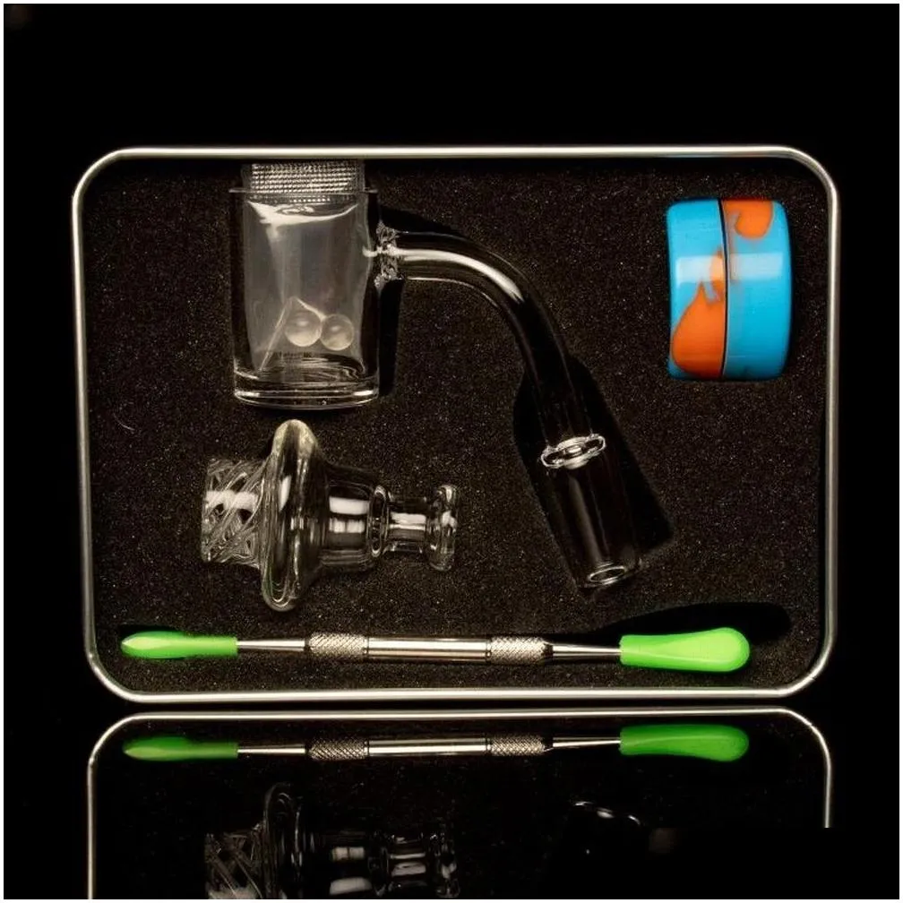  terp slurper quartz banger sets smoking glass marble pearl pill glow in the dark smoking accessories for bong dab rigs