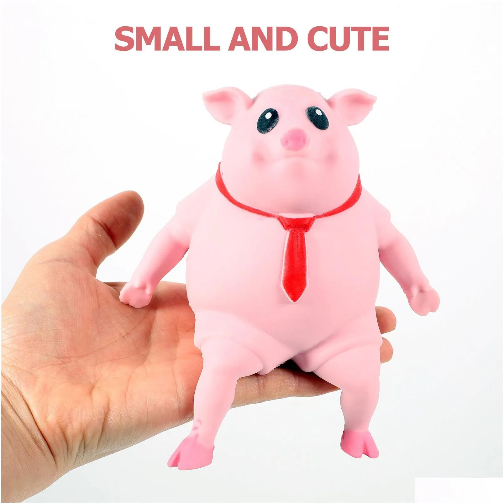 decompression toy squeeze pink pigs antistress cute animals lovely piggy doll stress relief children gifts 230612