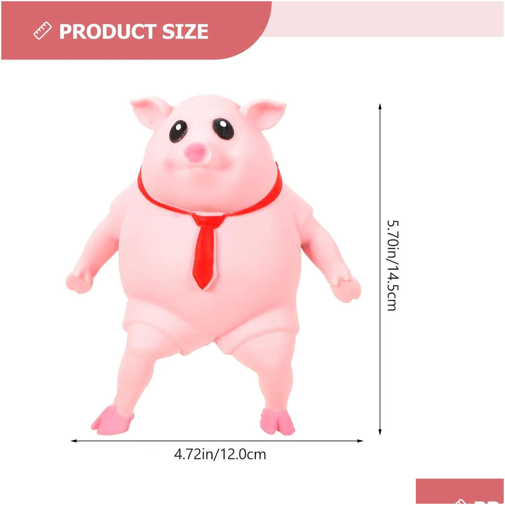 decompression toy squeeze pink pigs antistress cute animals lovely piggy doll stress relief children gifts 230612