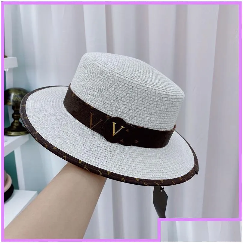 22ss bucket hat women mens designer casquette womens straw hat letters summer outdoor caps hats high quality baseball cap brim hat