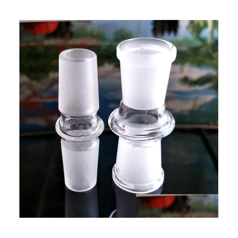 12 styles glass adapter for hookah oil rigs bong adaptor bowls quartz banger 14mm male to 18mm female bongs adapters smoking water