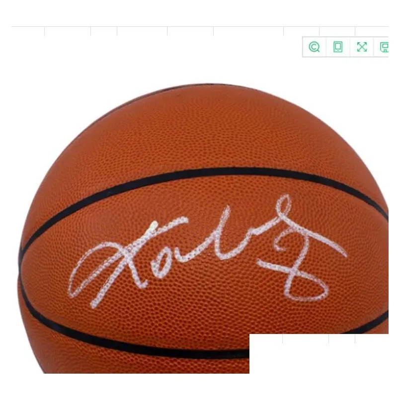 collectable lbj lebron doncic bryant garnett autographed signed signatured signaturer auto autograph indoor/outdoor collection sprots basketball