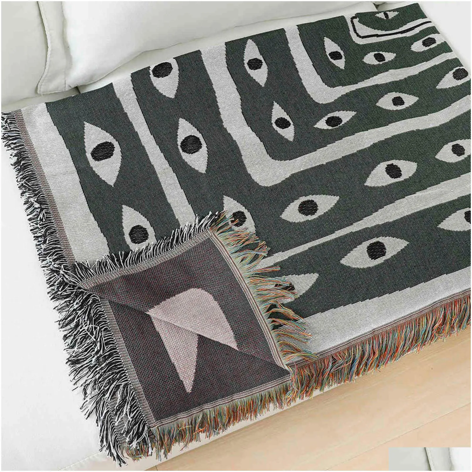 casual blankets carpet decoration snake blanket carpet sofa leisure carpet single tapestry sofa blanket throw blankets 211122