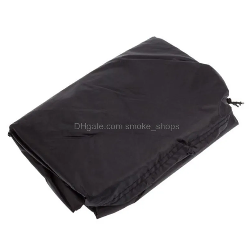 black waterproof bbq cover bbq accessories grill cover anti dust rain gas charcoal electric barbeque grill dbc vt0236