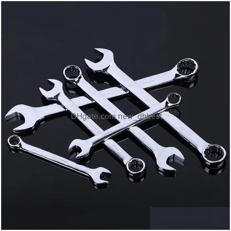 flexible ratchet action wrench double head spanner open end ring wrenches tools multi-specification hardware tools vtky2274