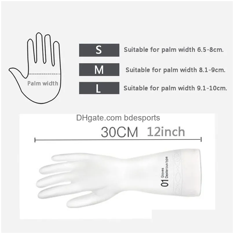 kitchen dish washing glove household dishwashing glove rubber gloves for washing clothes cleaning gloves for housekeeping dbc vt0231