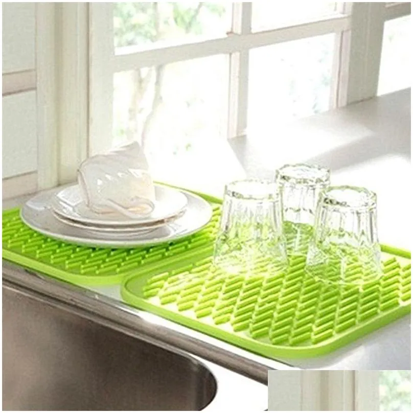 silicone pot holders mats heat resistant flexible easy to wash and dry trivets for dishes