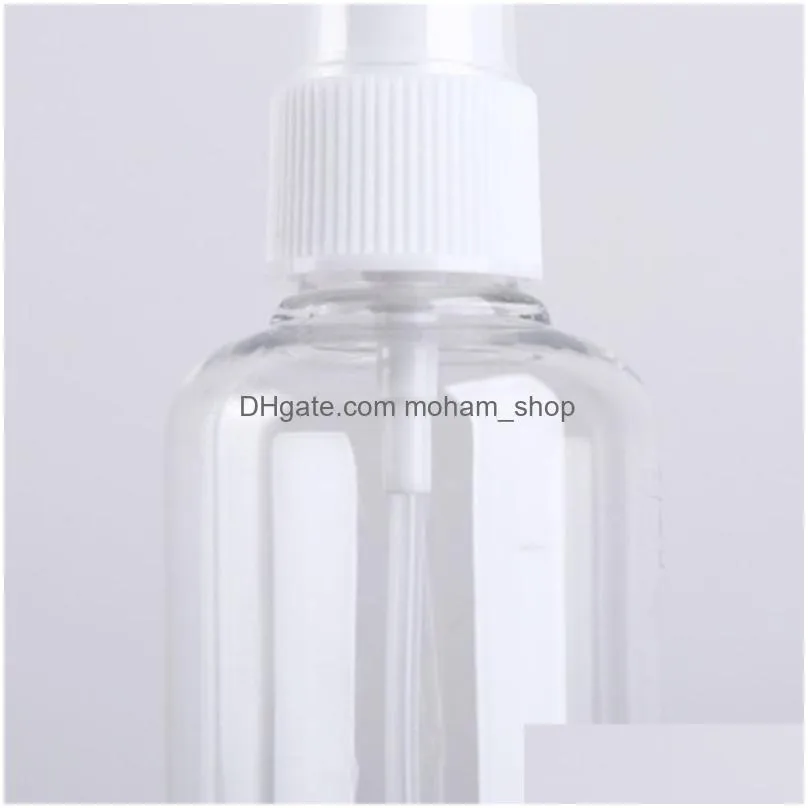 3oz 2oz 1oz travel plastic spray bottle empty cosmetic perfume container with mist nozzle bottles atomizer perfume sample vials dbc