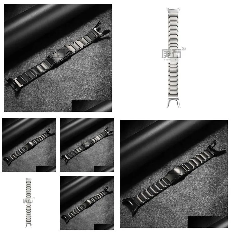 stainless steel and titanium alloy watch band strap for suunto ambit 1 2 3 2s 2r ambit 3 sport run h0915