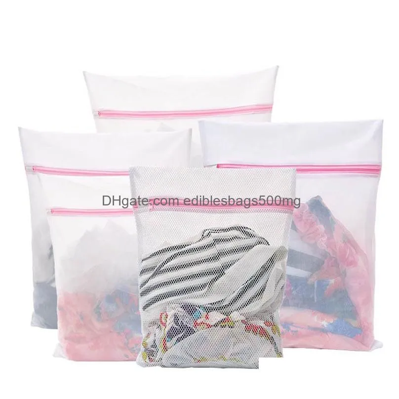 washing machine washing bag cloth laundry bags mesh net bag clothes polyester storage sweater protective washing bags vtky2283