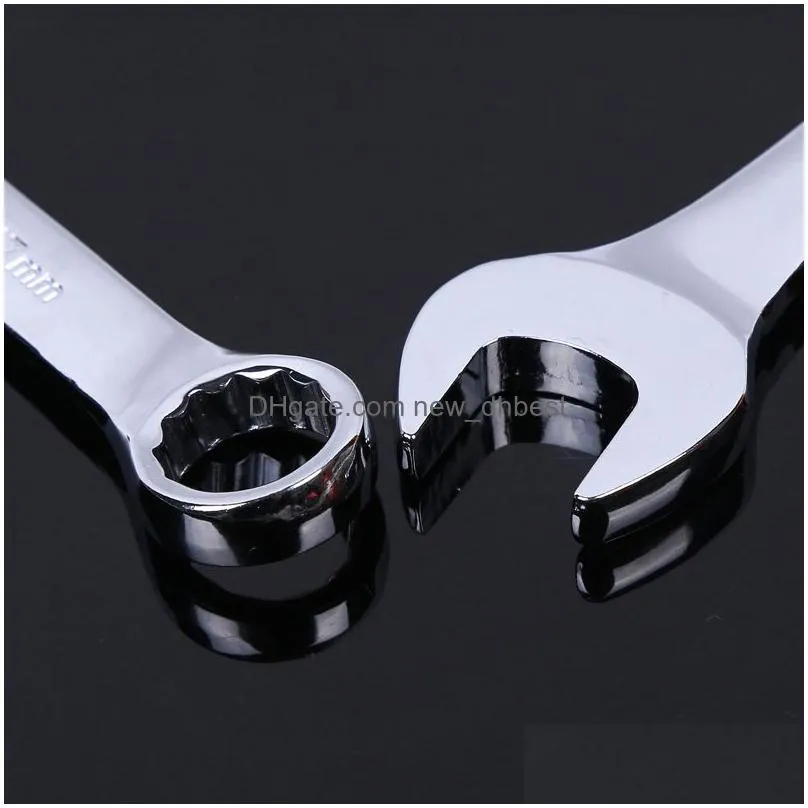 flexible ratchet action wrench double head spanner open end ring wrenches tools multi-specification hardware tools vtky2274