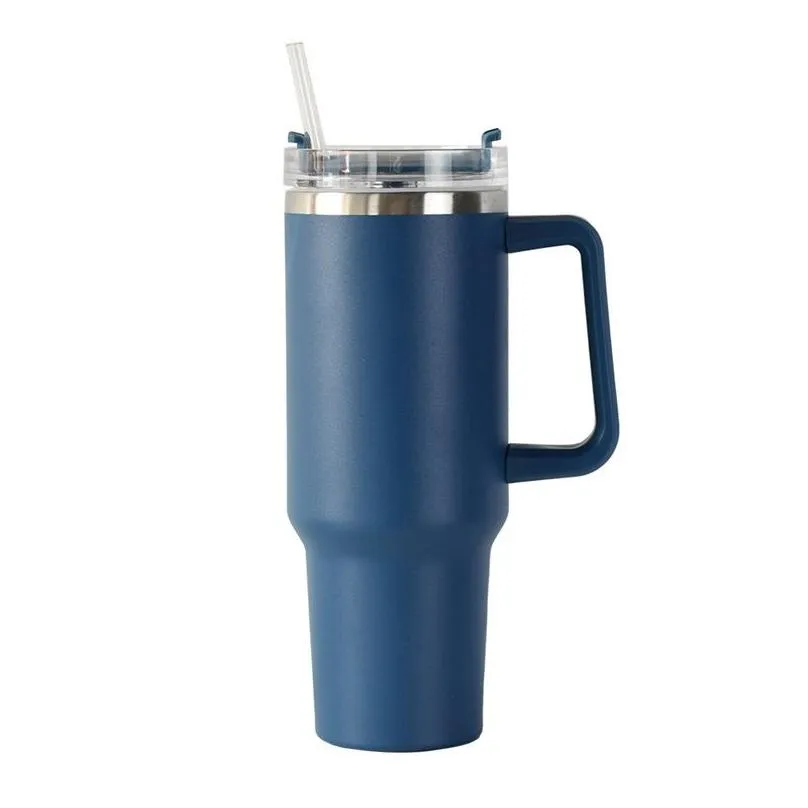 outdoor 40 oz tumbler cups water bottles with straws travel sport reusable household items large capacity beer mug vacuum insulated drinking tumblers with