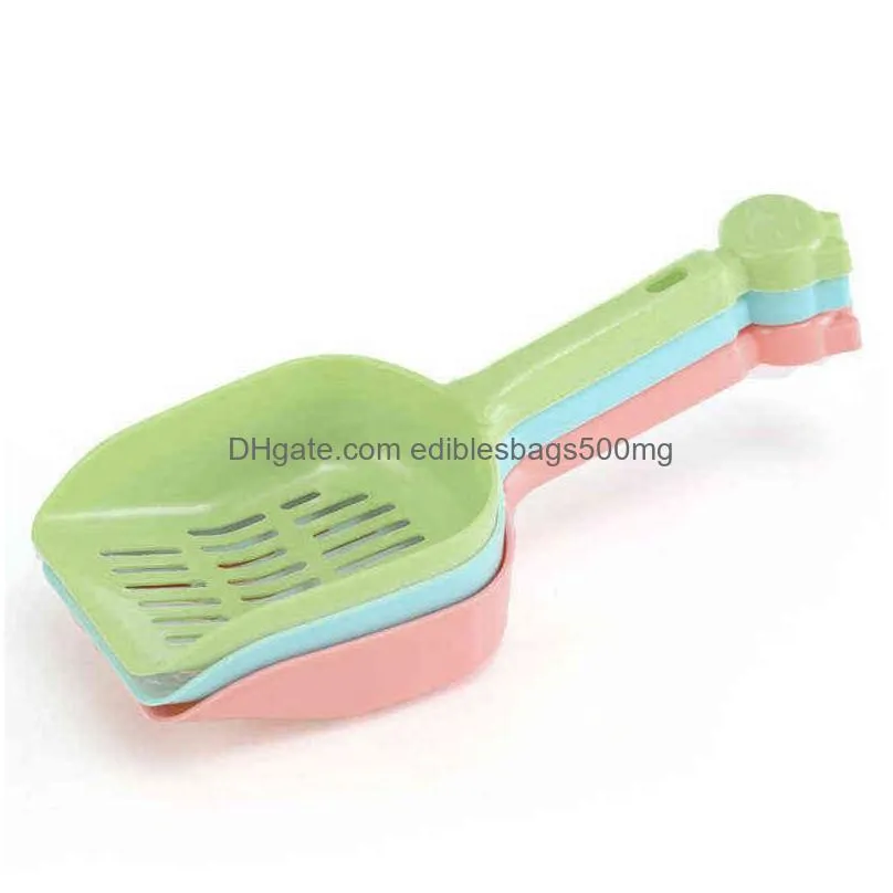 plastic cat feces litter shovel trained pet cleaning scoop cats sand clean products toilet dog supplies lightweight durable tool