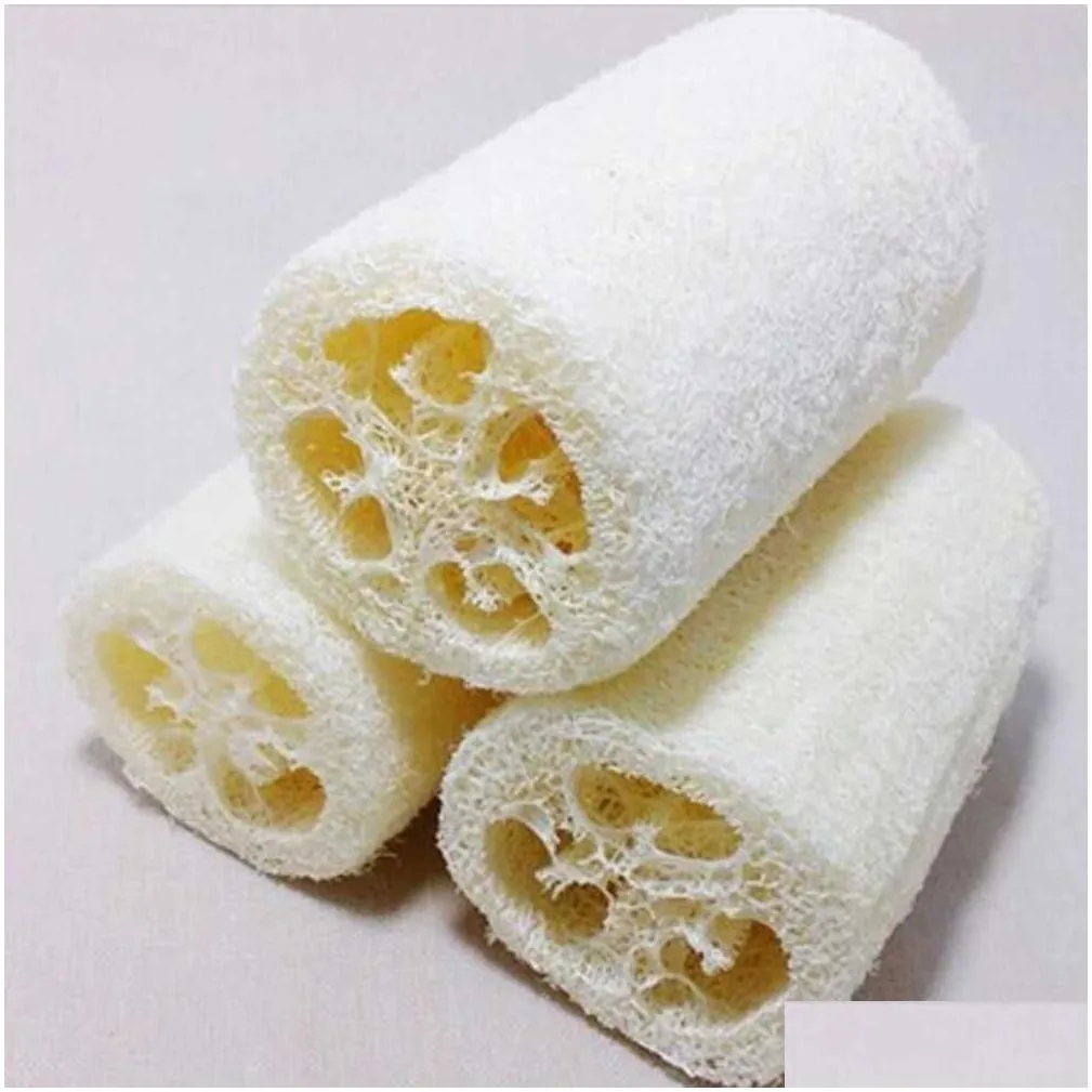 full loofah natural exfoliating bio sponge cellulose shower scrub kitchen bathroom inventory wholesale 100pcs mk133