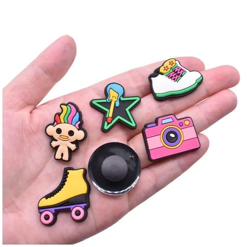 shoe parts accessories 90s decoration buckle charm for clog charms pins drop delivery shoes dhrym