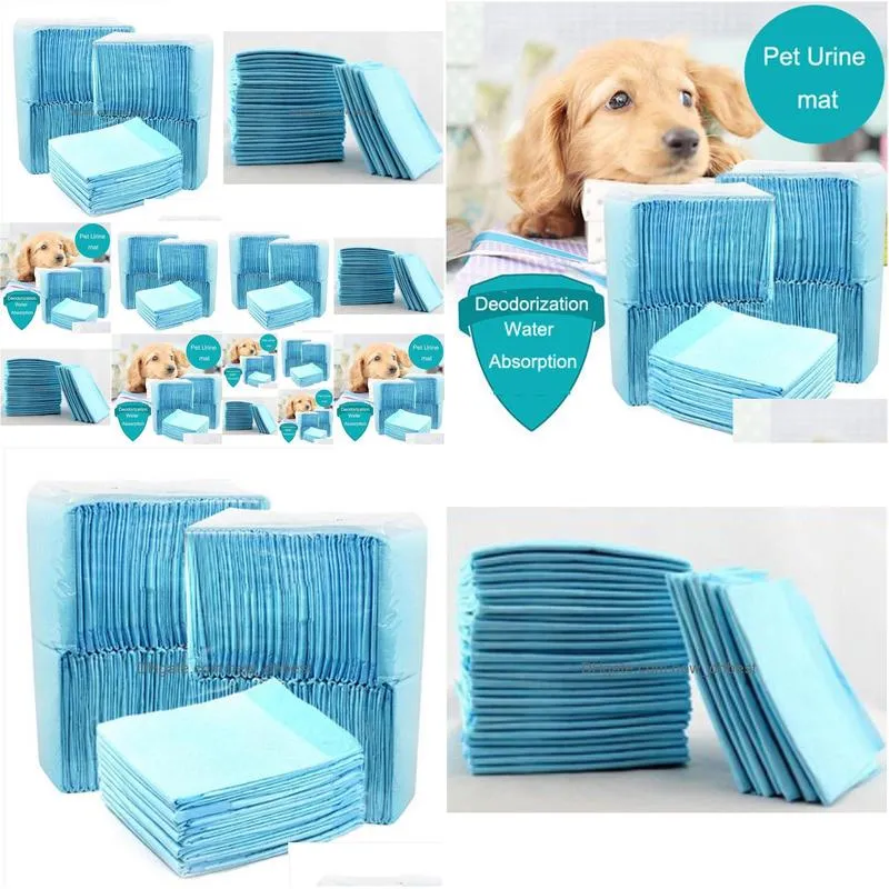 pet dog cat diaper super absorbent house training pads for puppies polymer quicker dry pet pads healthy pet mats wholesales dh0315