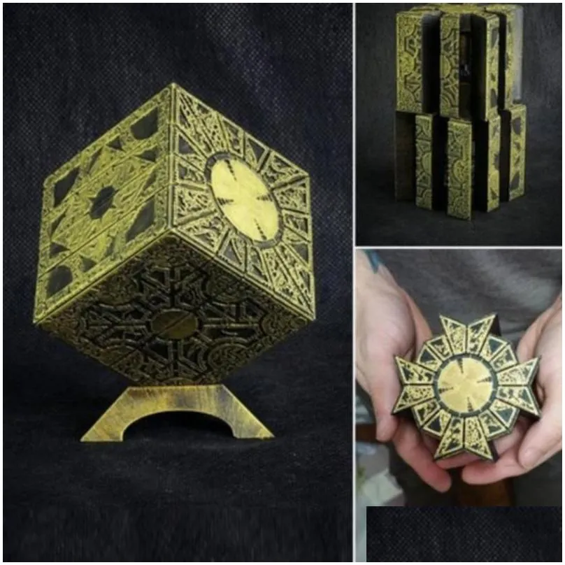 decorative objects figurines 1 1 hellraiser puzzle box moveable lament horror terror figures film serie cube iq eq test toys kids gifts for adults