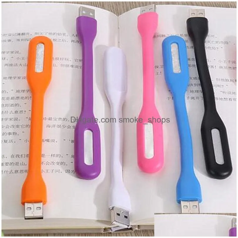 mini led usb read light computer lamp portable flexible ultra bright for notebook pc power bank partner computer tablet laptop vt0339