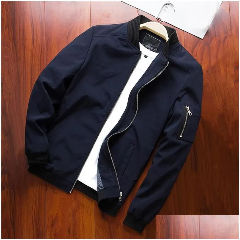 mens jackets 2021 jacket men fashion casual slim mens sportswear bomber and coats plus size s- 6xl 9900