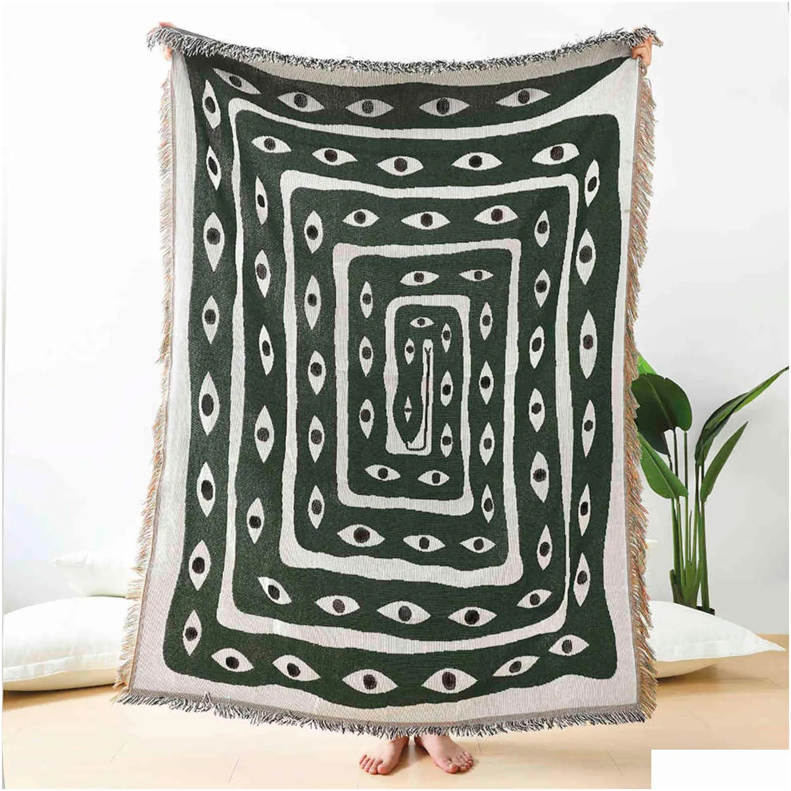 casual blankets carpet decoration snake blanket carpet sofa leisure carpet single tapestry sofa blanket throw blankets 211122