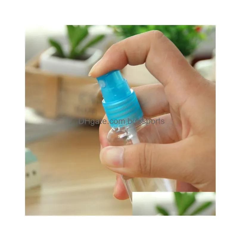 wholesale outdoor travel portable 30ml airless pump bottle plastic cosmetic makeup mist spray bottle perfume atomizer dh0692 t03