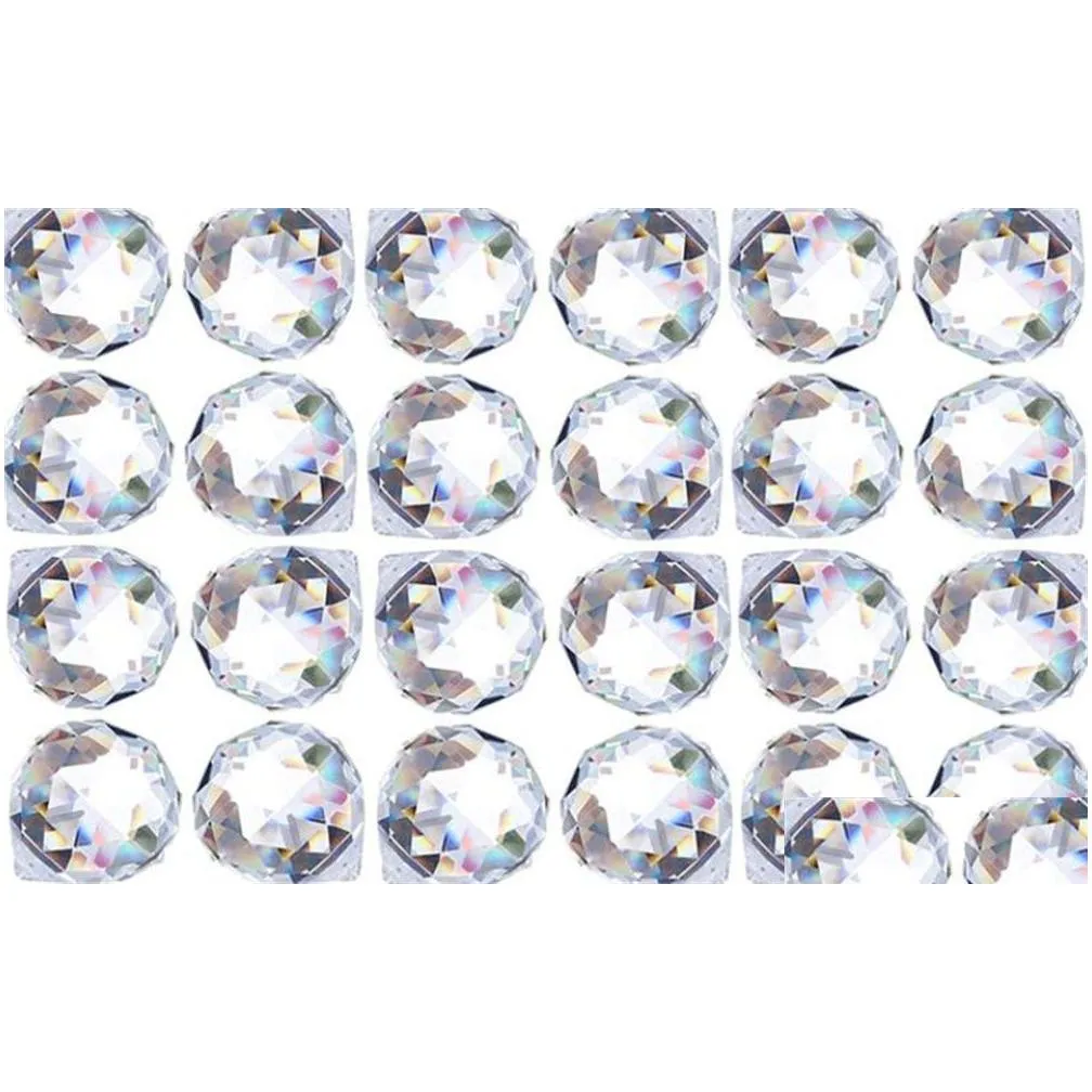 christmas decorations crystalsuncatcher clear crystal ball prism suncatcher rainbow pendants maker hanging crystals prisms for windows car 20mm