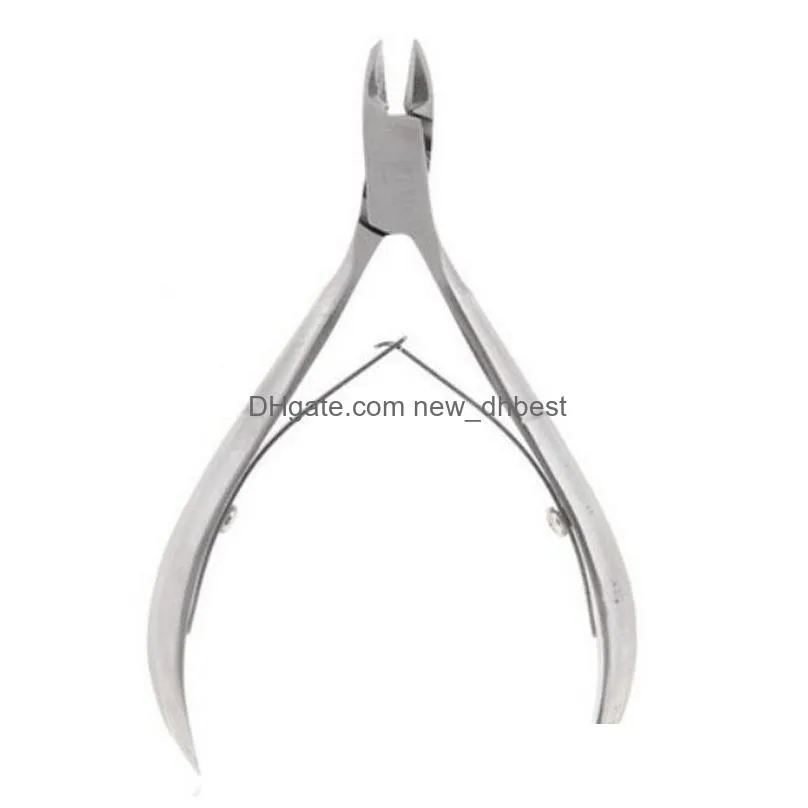 cuticle scissor toenail cuticle nipper trimming stainless steel nail clipper cutter cuticle scissor plier manicure tool wholesale