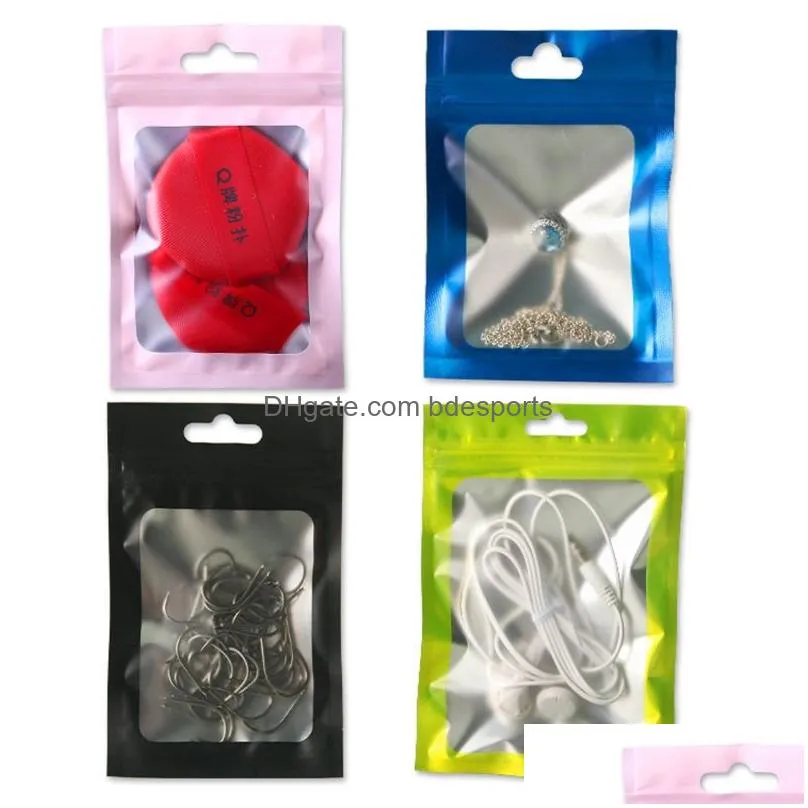 smell proof odorless mylar resealable foil pouch bags with clear window matte black food safe airtight 157 k2