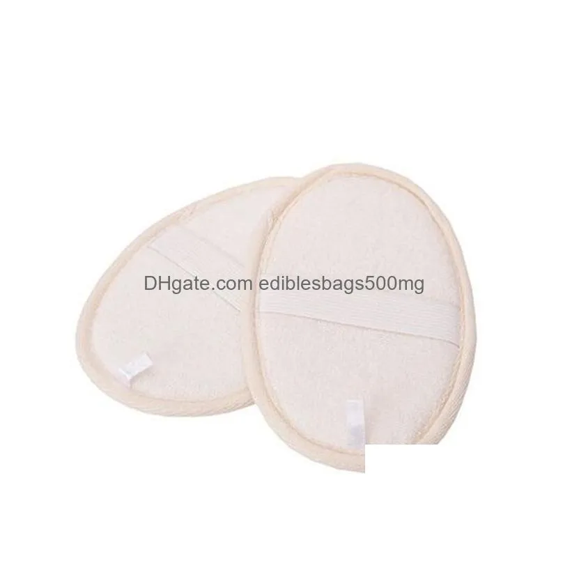 11x16cm natural loofah pad loofah scrubber remove the dead skin loofah pad sponge for home or al 405 j2