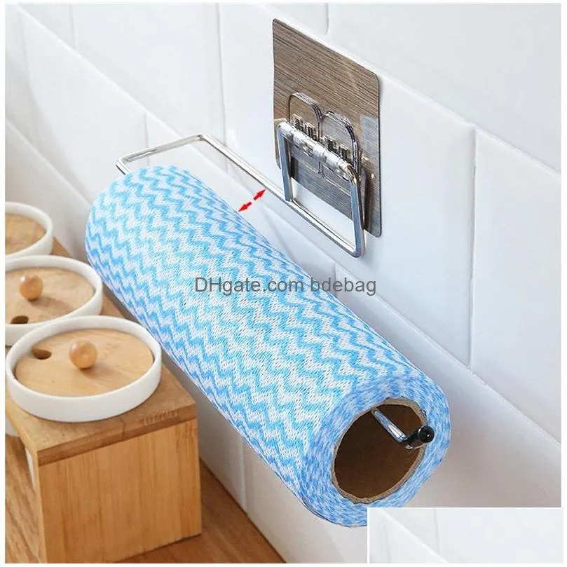 hanging toilet paper storage holder roll papers holders bathroom towel rack stand home kitchen stands racks h1