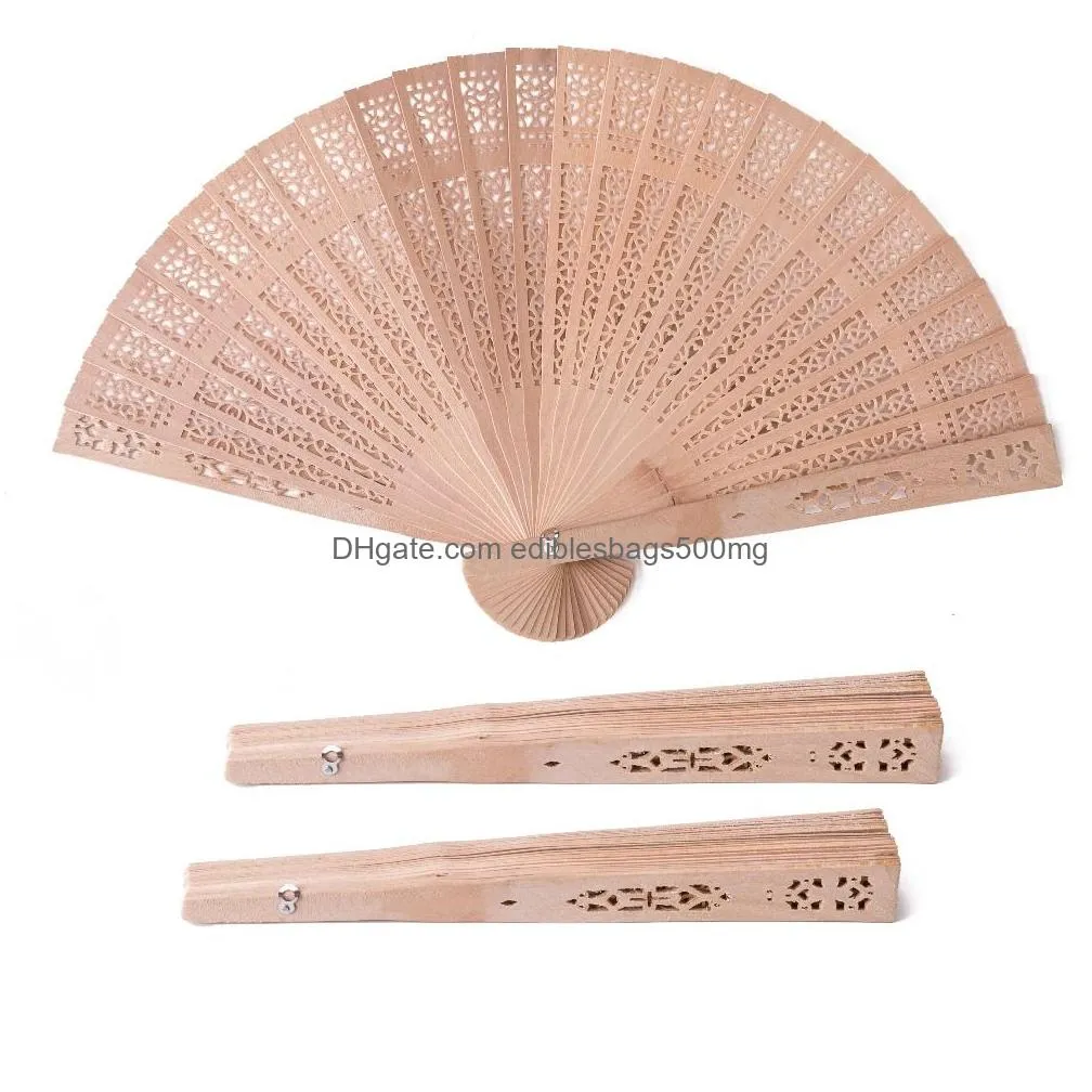 personalized wooden hand fan wedding favors and gifts for guest sandalwood hand fans wedding decoration folding fans 413 n2