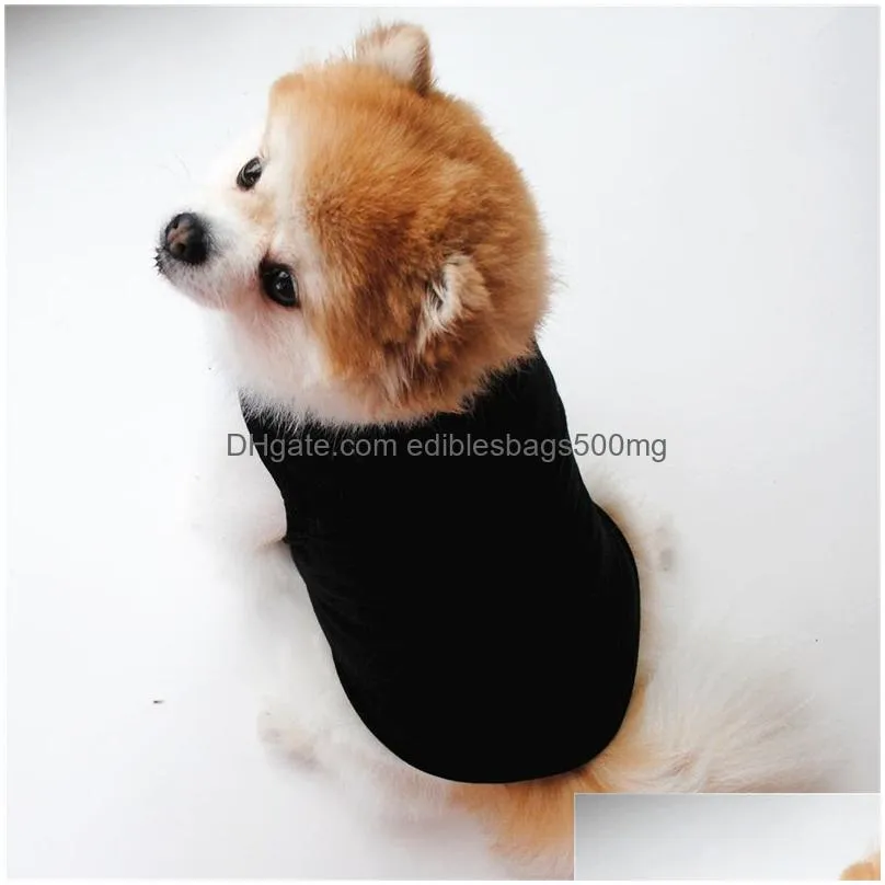 dog apparel clothes charms puppy chien vest cute animal t shirt pet supplies cat accessory thin ventilation summer 3yl c2