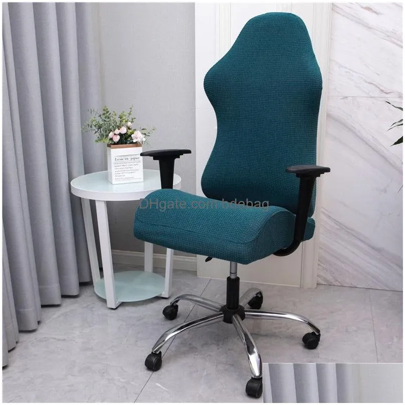 elastic gaming competition chair covers household office internet cafe rotating armrest stretch chair sleeve 436 v2