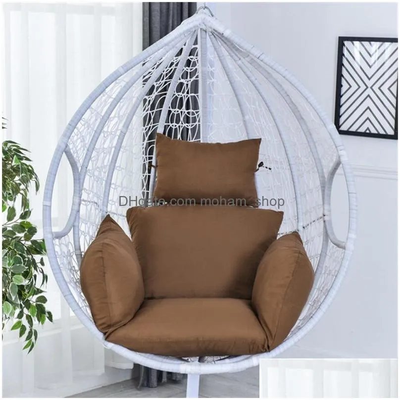 swing chair sofa cushion mat hanging indoor outdoor patio egg chairs seat pad pillow without chair 1913 v2