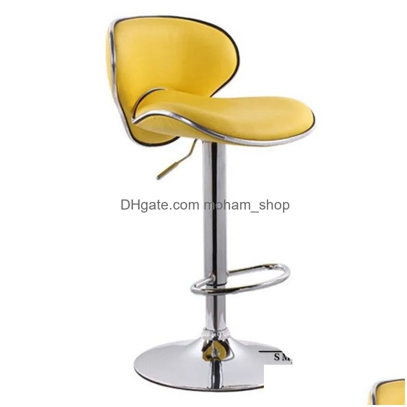 fashion commercial furniture household lift chair european style adjustable reception bar chairs comfortable classic stools high grade 110sm