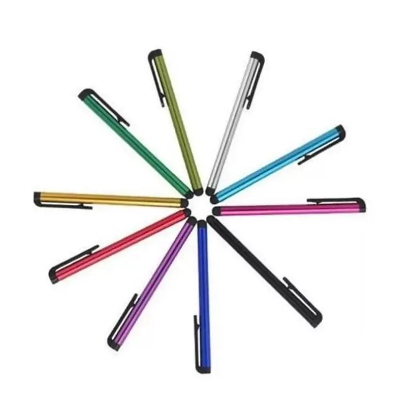 1000pcs universal capacitive stylus pen touch screen highly sensitive pens 7.0 suit for samsung tablet pc cell mobile phone