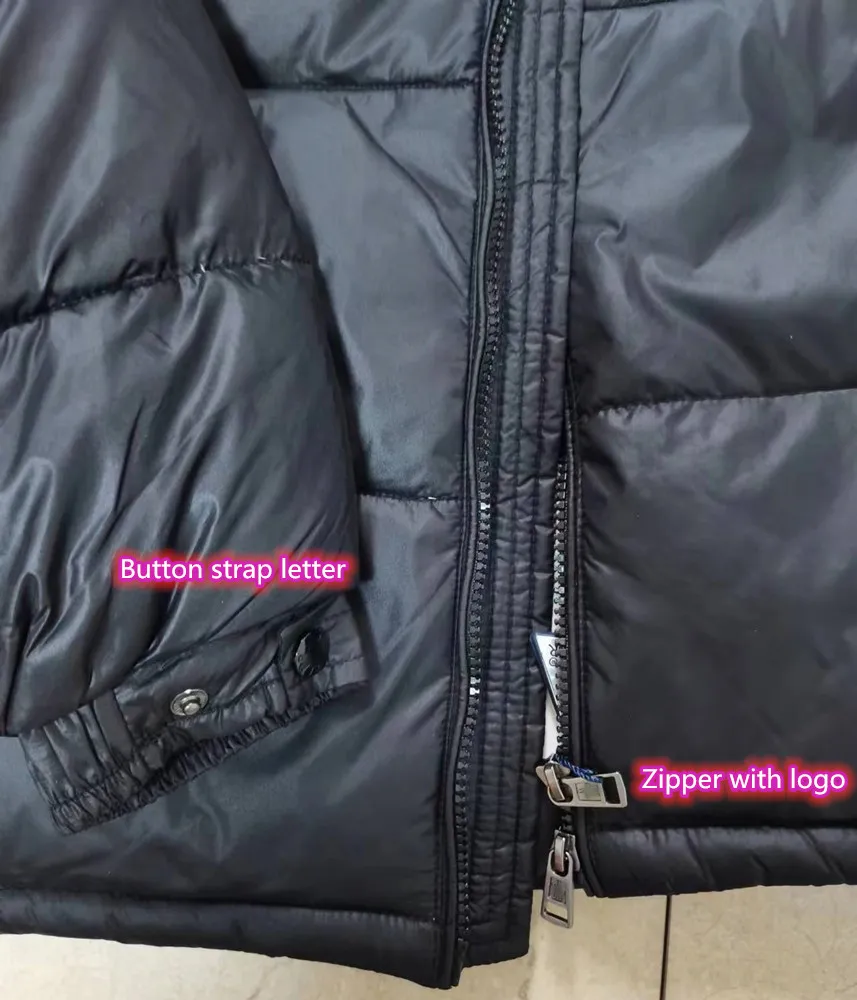 Scan LOGO Luxury brand winter puffer jacket mens down jacket men women Outerwear thickening warm coat Fashion men`s clothing outdoor jackets womens designer coats