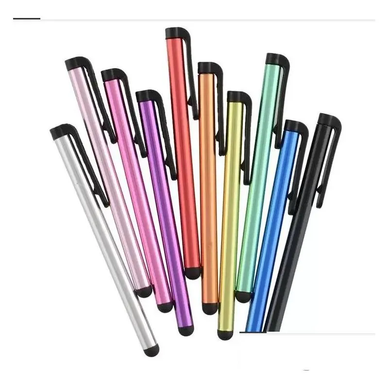 1000pcs universal capacitive stylus pen touch screen highly sensitive pens 7.0 suit for samsung tablet pc cell mobile phone