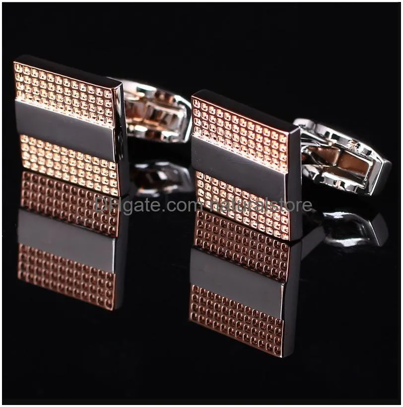 designers ctr cufflinks mens french shirt suit metal cuff buckle holiday gift for men and boys suit decoration