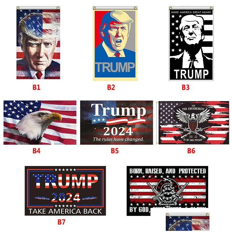 trump 2024 flag 3x5ft general election flags banner delivery