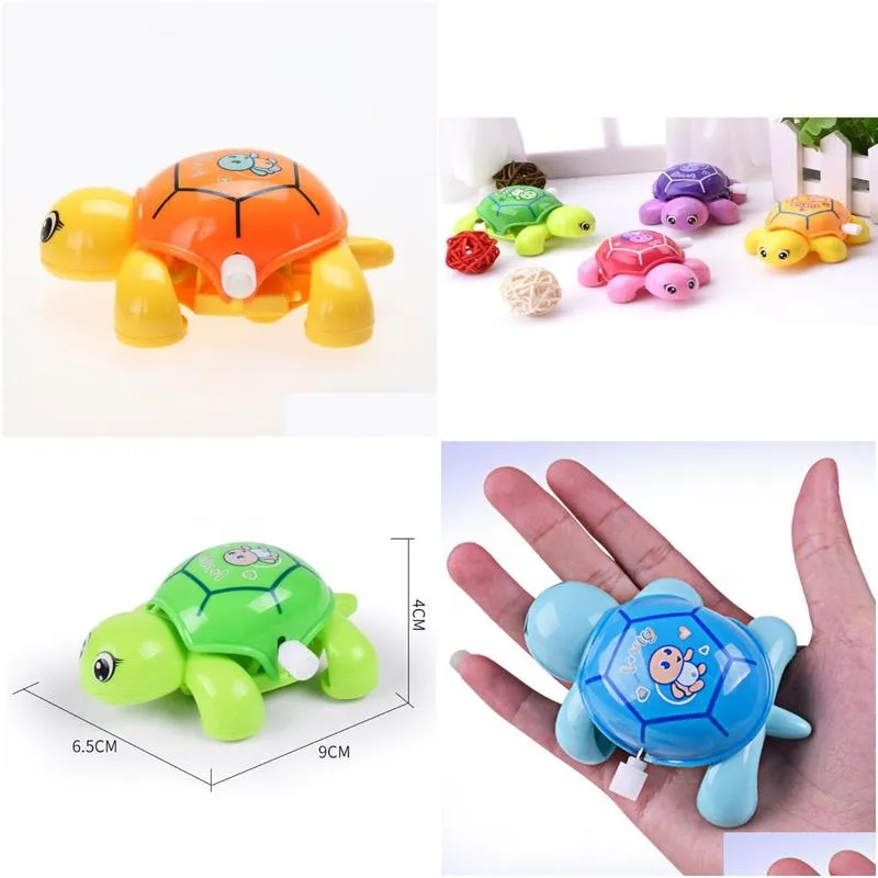 cute cartoon animal tortoise clockwork toy children little turtle toys baby mini crawling windup toys educational classic toy9666854
