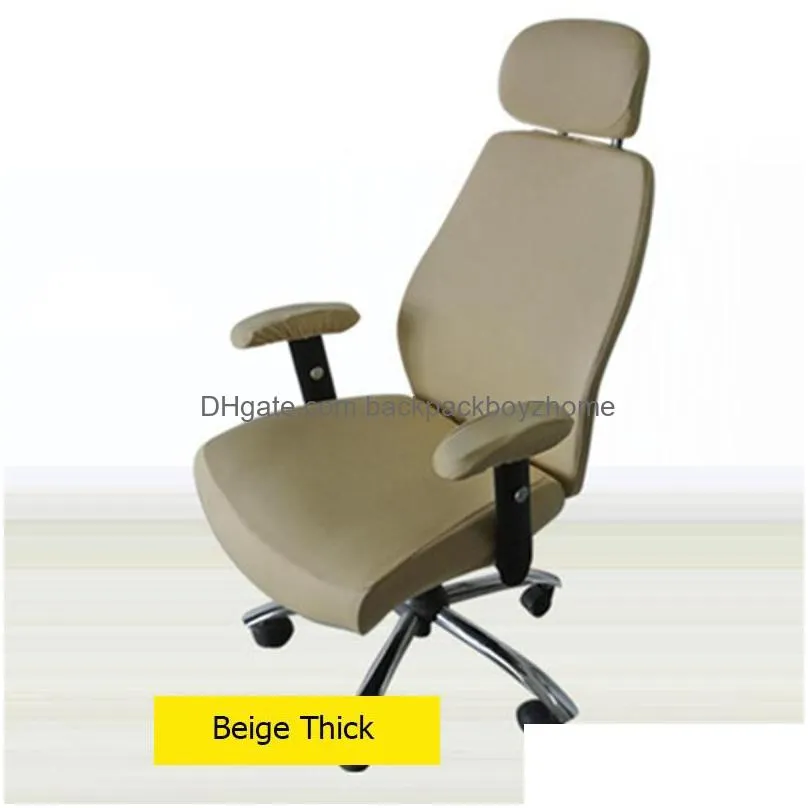 set office chair covers stretch spandex computer swivel seat armrest gaming case sillas gamming