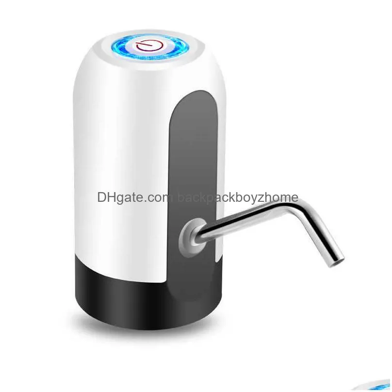 new electric portable water dispenser pump for 5 gallon bottle usb charge with extension hose barreled tools