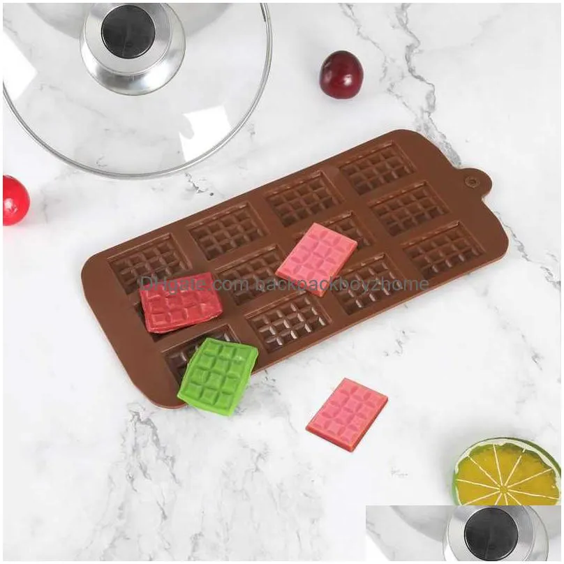 new chocolate mold silicone donut mould muffin cupcake non stick  non-stick mold baking waffle pan tray kitchen gadgets
