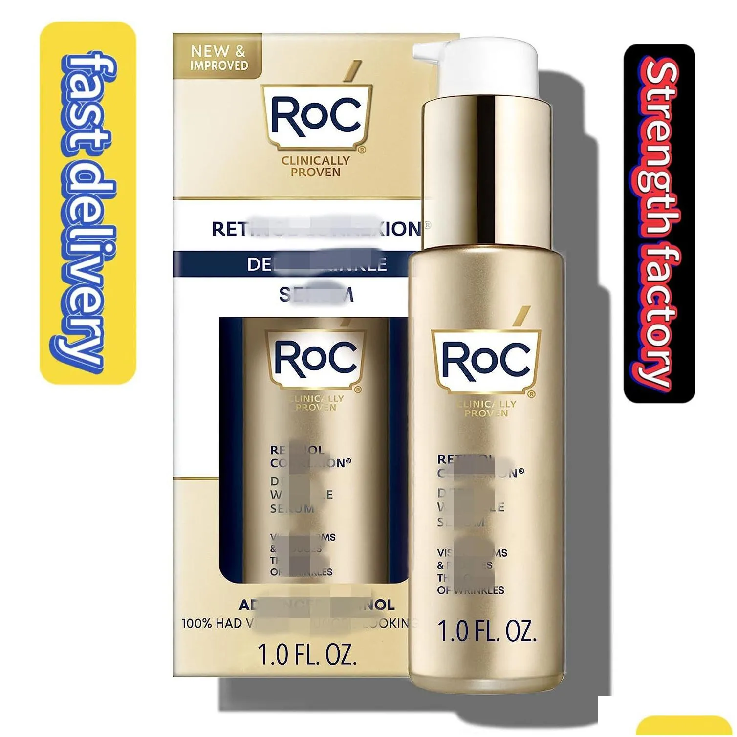 roc in stock roc night cream roc face skin care 1oz 30ml high quality