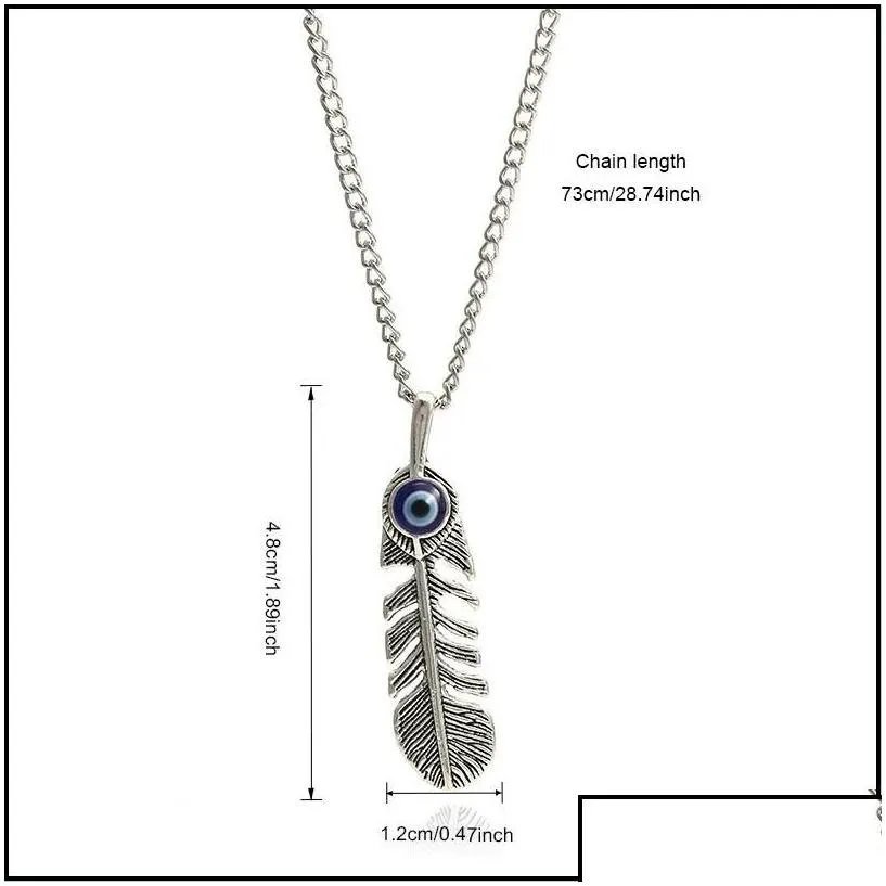 pendant necklaces fashion vintage sier sweaters necklaces for women designer life of tree feathers turtles elephants lady pendan
