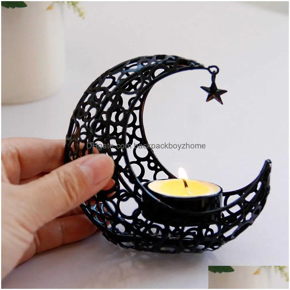 new eid mubarak candle holder 2023 ramadan kareem banner ramadan decoration for home islamic muslim party decor eid al adha gifts